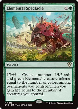 Elemental Spectacle (ECC-015) - Commander: Lorwyn Eclipsed-1