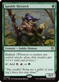 Ignoble Hierarch (ECC-052) - Commander: Lorwyn Eclipsed-1