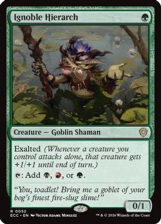 Ignoble Hierarch [Lorwyn Eclipsed Commander]-1