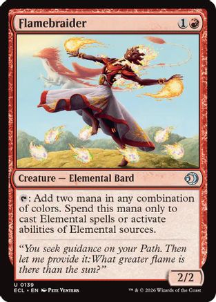 Flamebraider (ECL-139) - Lorwyn Eclipsed-1