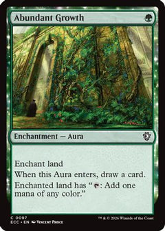 Abundant Growth [Lorwyn Eclipsed Commander]-1