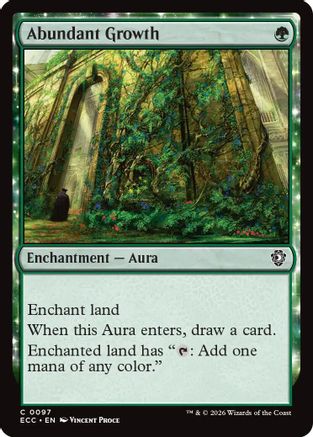 Abundant Growth [Lorwyn Eclipsed Commander]-1