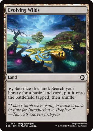 Evolving Wilds [Lorwyn Eclipsed]-1