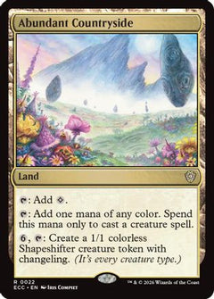 Abundant Countryside (ECC-022) - Commander: Lorwyn Eclipsed-1