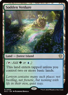 Sodden Verdure (ECC-024) - Commander: Lorwyn Eclipsed-1