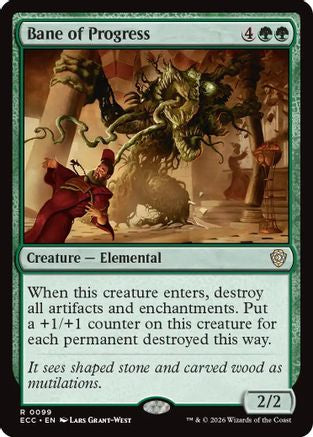 Bane of Progress (ECC-099) - Commander: Lorwyn Eclipsed-1