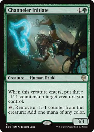 Channeler Initiate (ECC-101) - Commander: Lorwyn Eclipsed-1