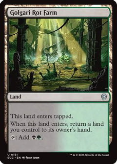 Golgari Rot Farm (ECC-151) - Commander: Lorwyn Eclipsed-1