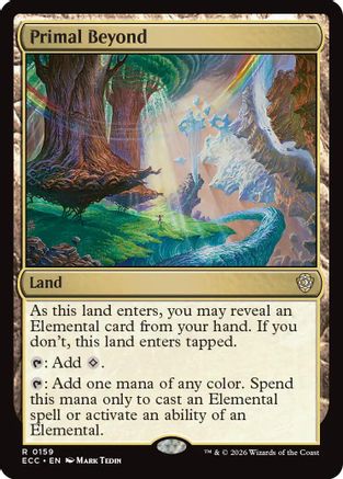 Primal Beyond (ECC-159) - Commander: Lorwyn Eclipsed-1