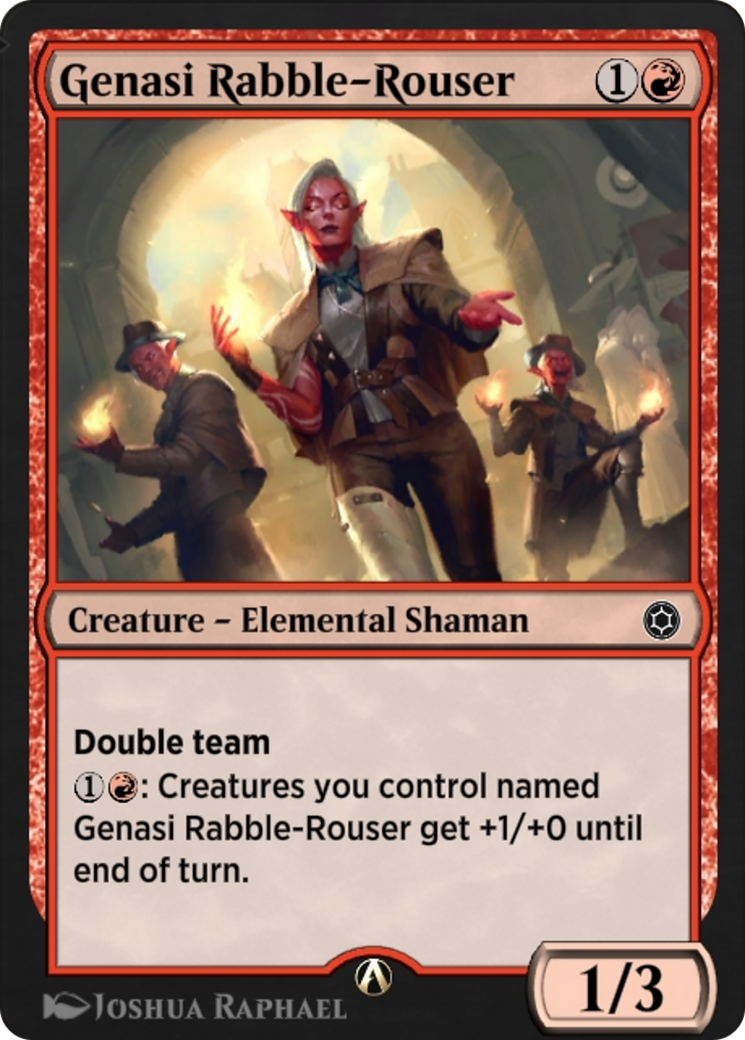 Genasi Rabble-Rouser (HBG-053) - Alchemy Horizons: Baldur's Gate-1