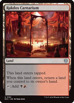 Rakdos Carnarium (ECC-161) - Commander: Lorwyn Eclipsed-1