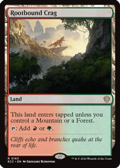 Rootbound Crag [Lorwyn Eclipsed Commander]-1