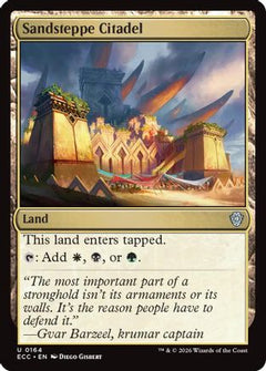 Sandsteppe Citadel [Lorwyn Eclipsed Commander]-1