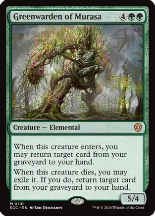 Greenwarden of Murasa (ECC-110) - Commander: Lorwyn Eclipsed-1