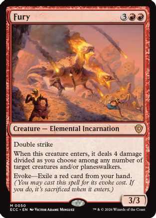 Fury (ECC-050) - Commander: Lorwyn Eclipsed-1