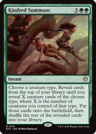 Kindred Summons [Lorwyn Eclipsed Commander]-1