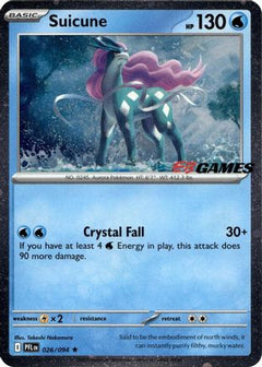 Suicune (EB Games Exclusive) 026  - Holofoil Miscellaneous Cards & Products - Rare-1