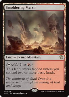 Smoldering Marsh [Lorwyn Eclipsed Commander]-1
