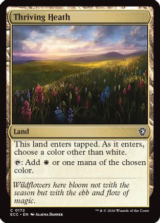 Thriving Heath (ECC-172) - Commander: Lorwyn Eclipsed-1