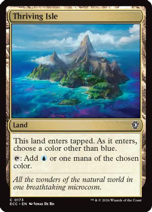 Thriving Isle (ECC-173) - Commander: Lorwyn Eclipsed-1