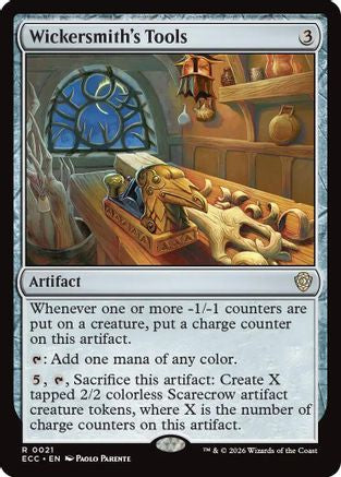 Wickersmith's Tools (ECC-021) - Commander: Lorwyn Eclipsed-1