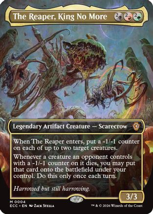 The Reaper, King No More (Borderless) (ECC-004) - Commander: Lorwyn Eclipsed-1