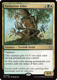 Faeburrow Elder (ECC-053) - Commander: Lorwyn Eclipsed-1