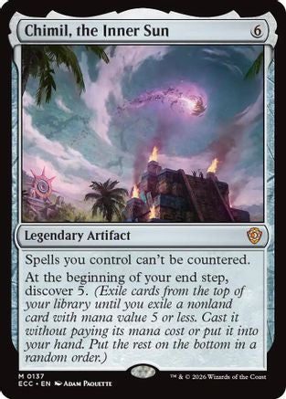 Chimil, the Inner Sun (ECC-137) - Commander: Lorwyn Eclipsed-1