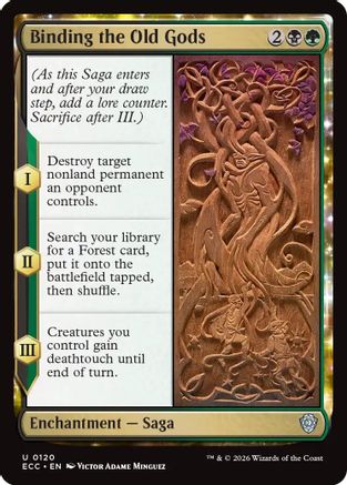 Binding the Old Gods [Lorwyn Eclipsed Commander]-1