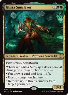 Glissa Sunslayer [Lorwyn Eclipsed Commander]-1