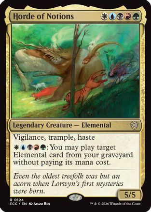 Horde of Notions (ECC-124) - Commander: Lorwyn Eclipsed-1