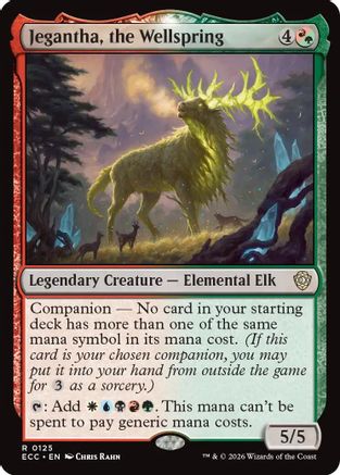 Jegantha, the Wellspring (ECC-125) - Commander: Lorwyn Eclipsed-1