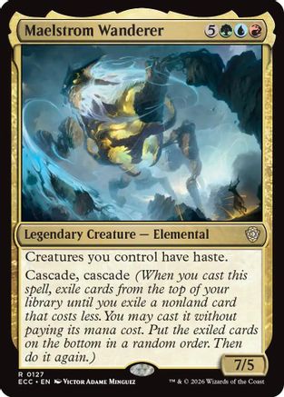 Maelstrom Wanderer (ECC-127) - Commander: Lorwyn Eclipsed-1