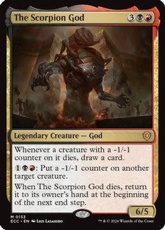 The Scorpion God [Lorwyn Eclipsed Commander]-1