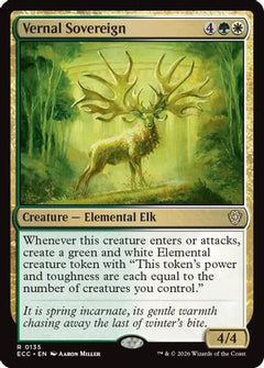 Vernal Sovereign (ECC-135) - Commander: Lorwyn Eclipsed-1
