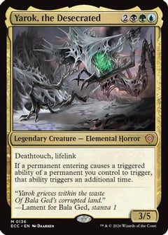 Yarok, the Desecrated (ECC-136) - Commander: Lorwyn Eclipsed-1