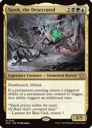 Yarok, the Desecrated (ECC-136) - Commander: Lorwyn Eclipsed-1