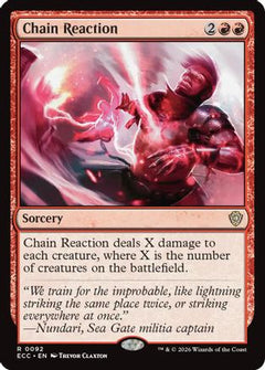 Chain Reaction (ECC-092) - Commander: Lorwyn Eclipsed-1