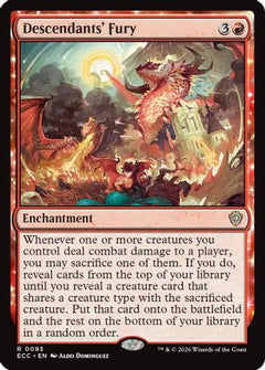 Descendants' Fury [Lorwyn Eclipsed Commander]-1