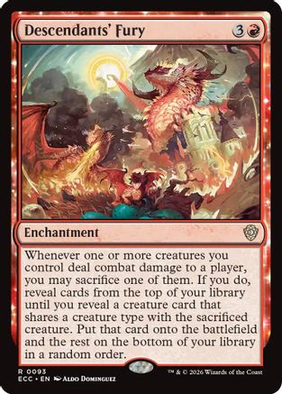 Descendants' Fury [Lorwyn Eclipsed Commander]-1