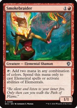 Smokebraider [Lorwyn Eclipsed Commander]-1