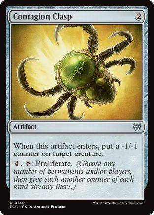 Contagion Clasp (ECC-140) - Commander: Lorwyn Eclipsed-1