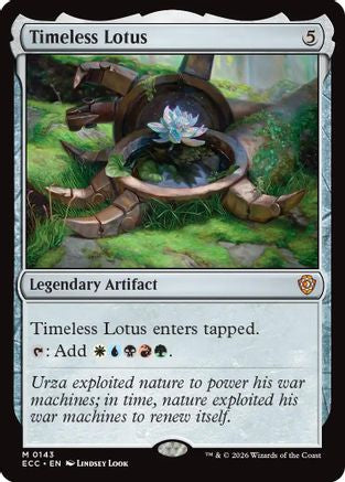 Timeless Lotus (ECC-143) - Commander: Lorwyn Eclipsed-1