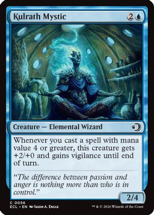 Kulrath Mystic (ECL-056) - Lorwyn Eclipsed Foil-1