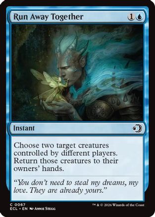 Run Away Together (ECL-067) - Lorwyn Eclipsed Foil-1