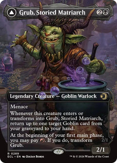 Grub, Storied Matriarch (Borderless) [Lorwyn Eclipsed]-1