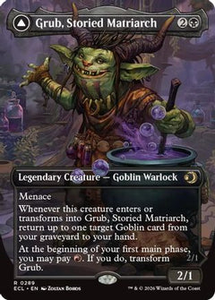 Grub, Storied Matriarch (Borderless) [Lorwyn Eclipsed]-3