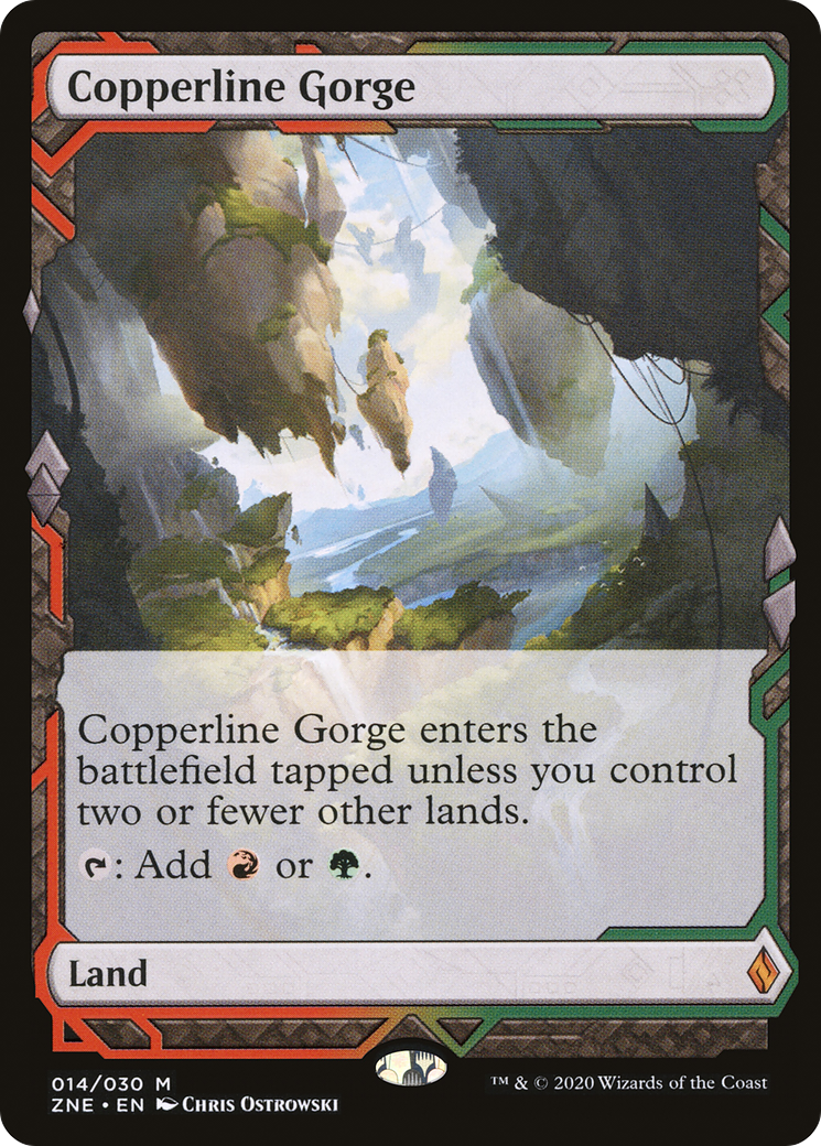 Copperline Gorge (Expeditions) [Zendikar Rising Expeditions]-1