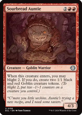 Sourbread Auntie (ECL-158) - Lorwyn Eclipsed-1
