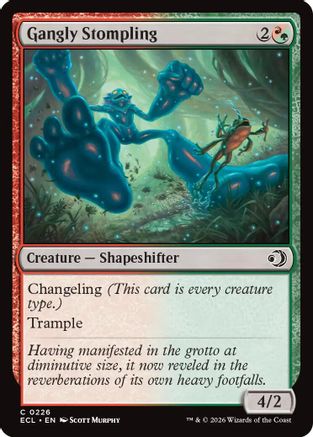 Gangly Stompling (ECL-226) - Lorwyn Eclipsed Foil-1